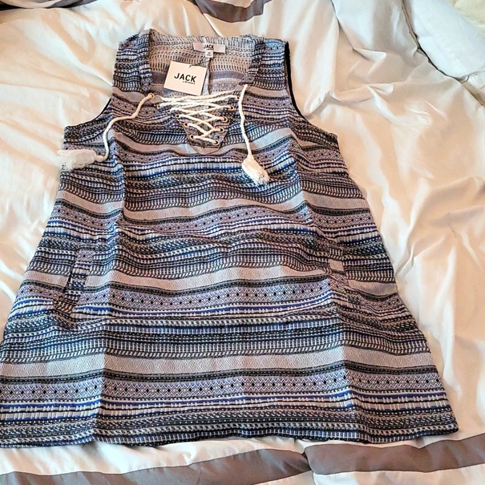 Jack by BB Dakota tribal print dress medium